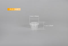 Clear Plastic Portion Cup (2 oz)